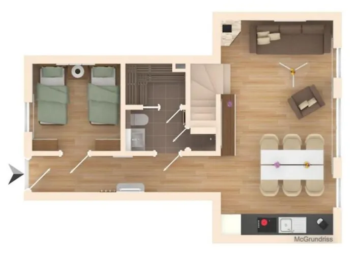 דירה Strandvilla 14 Meerbaabe Ruegen